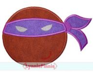 Ninja Ginger Applique 1 4x4 5x7 6x10 7x11 SVG