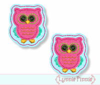 Owl Felt Clippies 4x4