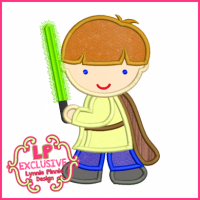 Glow Sword Costume Boy 4x4 5x7 6x10 SVG