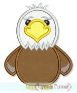 Bald Eagle Applique 4x4 5x7 6x10