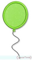 Balloon Applique 4x3 5x7 6x10