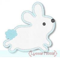 Applique Baby Bunny 4x4 & 5x7 6x10