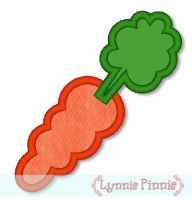 Applique Carrot 4x4 & 5x7 6x10