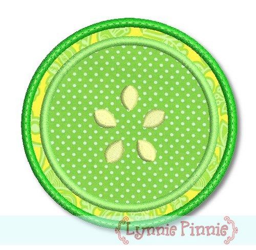 Citrus Slice Applique 4x4 5x7