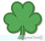 Free Applique Clover/Shamrock 4x4