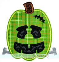 Frank-O-Lantern Applique 4x4 5x7 6x10 7x11 SVG