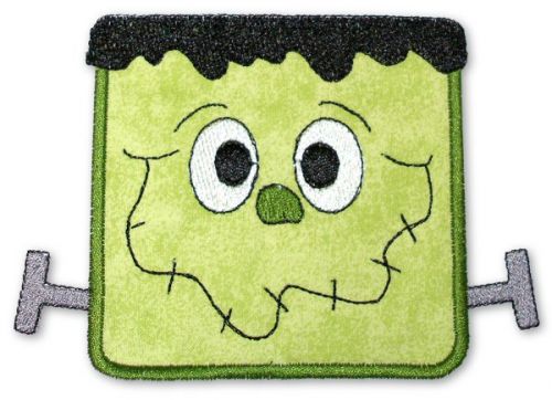 Applique Frankenstein 4x4 & 5x7