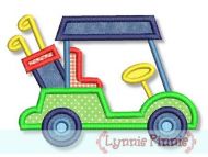 Golf Cart Applique 4x4 5x7 6x10