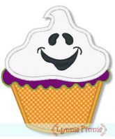 Halloween Cupcake Applique 2 4x4 5x7