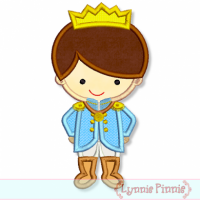 Little Prince Applique 4x4 5x7 6x10