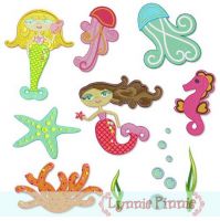 Mystical Mermaids Set 4x4 & 5x7