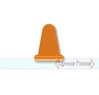 Mini Cone Embroidery Design 3 sizes 4x4