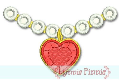 Necklace Applique 4x4 5x7 6x10