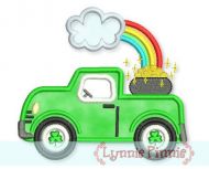 St. Patrick's Day Truck Applique