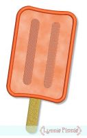 Popsicle Applique 4x4 5x7