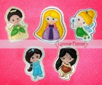 Princess Felt Clippies SET 2