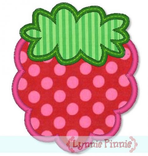 Simple Berry Applique 4x4 5x7