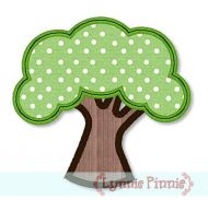 Simple Tree Applique 4x4 5x7