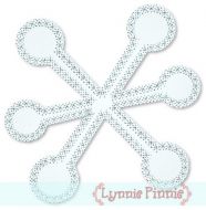 Mini Snowflake Embroidery Design 5 Sizes Winter Christmas Holiday Ice Dst  Exp Hus Jef Pec Pes Sew Shv Vip Vp3 Xxx Instant Download 