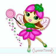 Sugarplum Fairy Applique 4x4 5x7 6x10 7x11