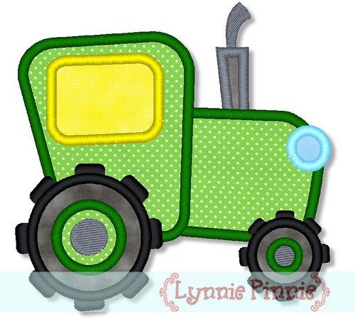 Tractor Applique 4x4 5x7 6x10