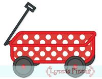 Wagon Applique 4x4 5x7