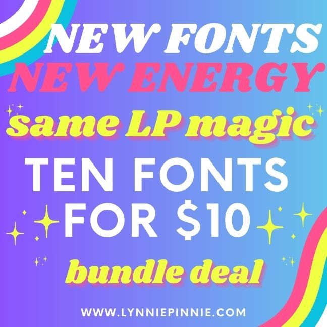 Fresh Start Font Fest Bundle